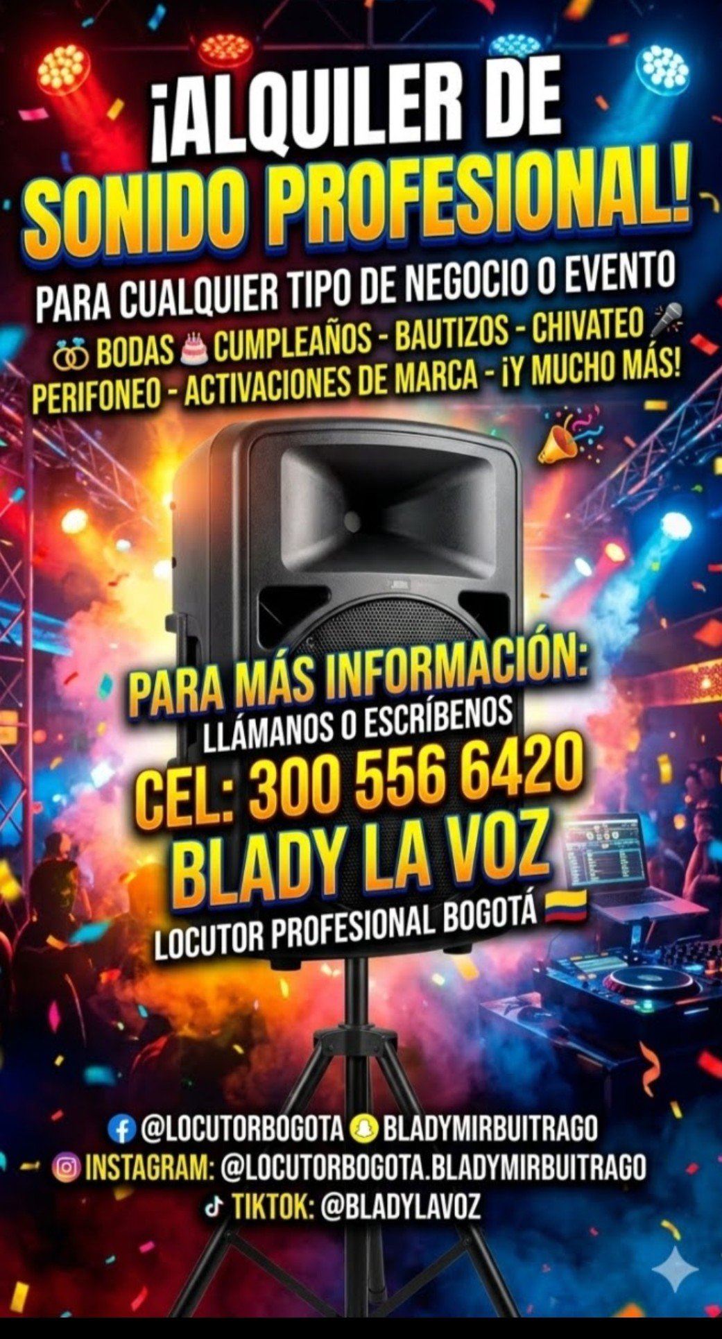 alquiler de luces y sonido 1