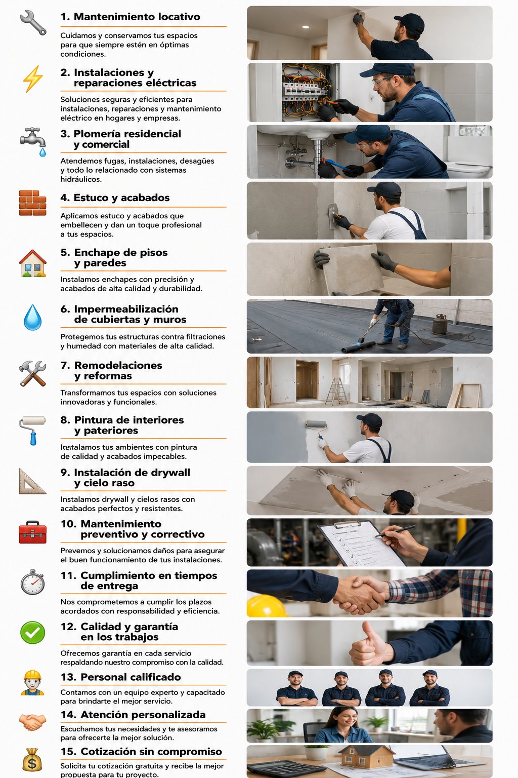 Transformamos Espacios con Calidad y Precisión 1